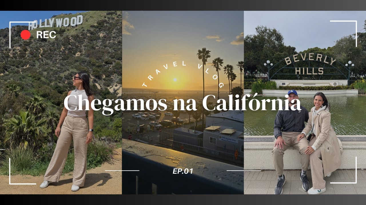 Chegada em Los Angeles, Hollywood, Beverly Hills, Crypto Arena e dicas | vlog Estados Unidos EP.01