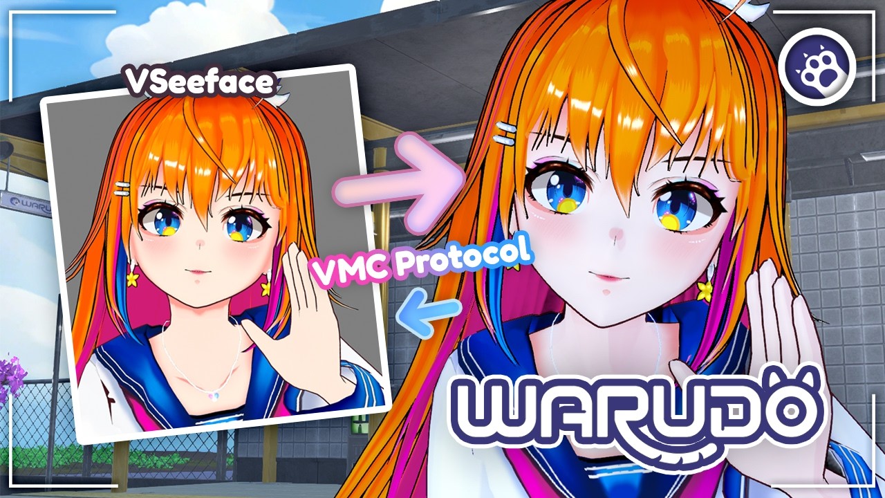 Guide Simple Pour Utiliser Vseeface dans Warudo ! - VMC Protocol - Tutoriel avec Warudo (Vtuber 3D)
