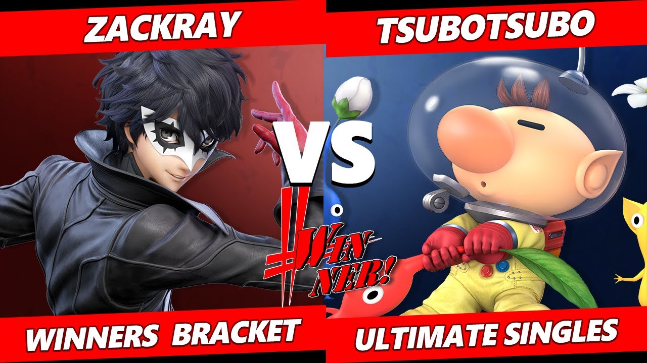 WINNER! #5 - Zackray (Joker) Vs. Tsubotsubo (Olimar) SSBU Ultimate Tournament