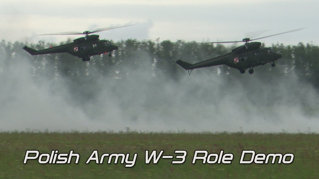 Polish Army W-3 role demo
