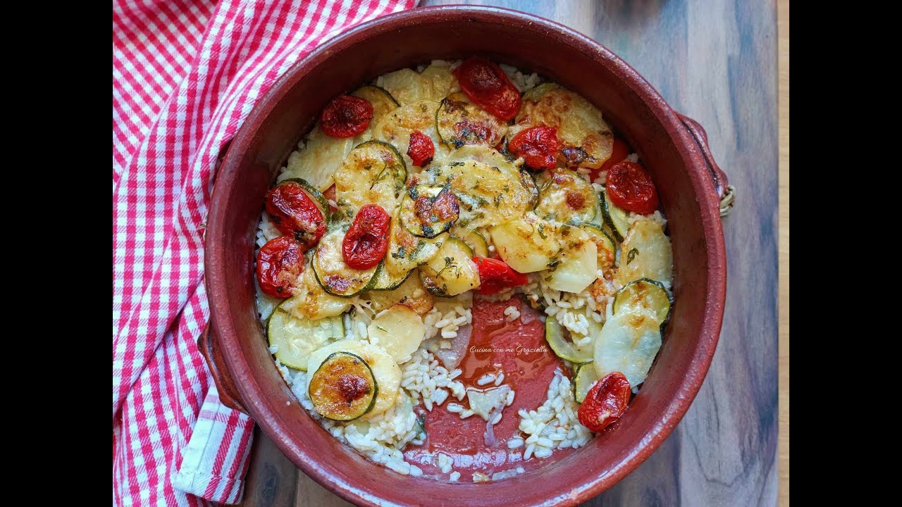 Patate Riso e Zucchine - Ricetta pugliese