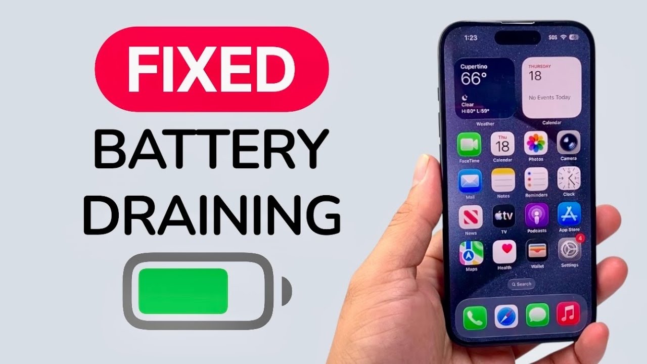 How To Fix iPhone Battery Draining Fast