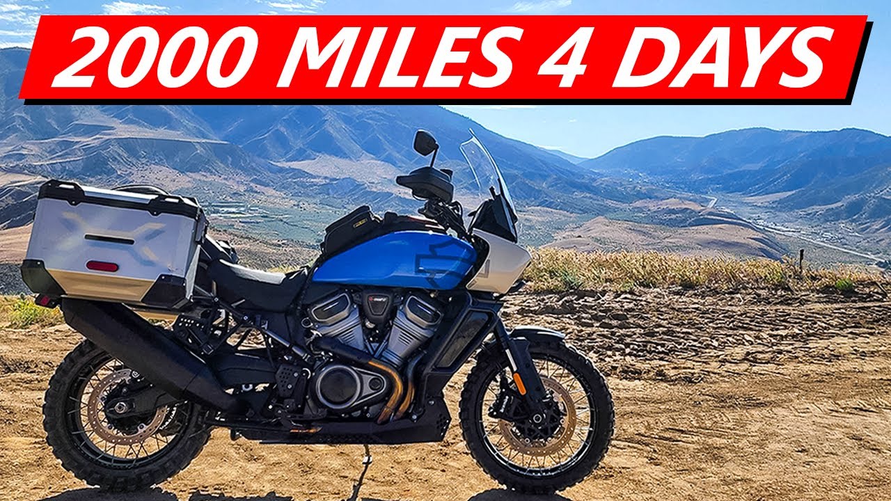 REAL WORLD Long Distance Test on the H-D Pan America