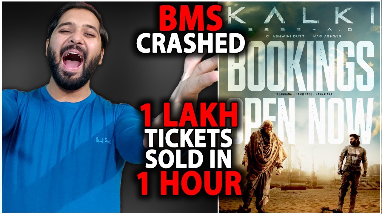 Kalki Shocking Advance Booking Response - BMS Crashed | Kalki 2898AD Box Office Collection | Prabhas