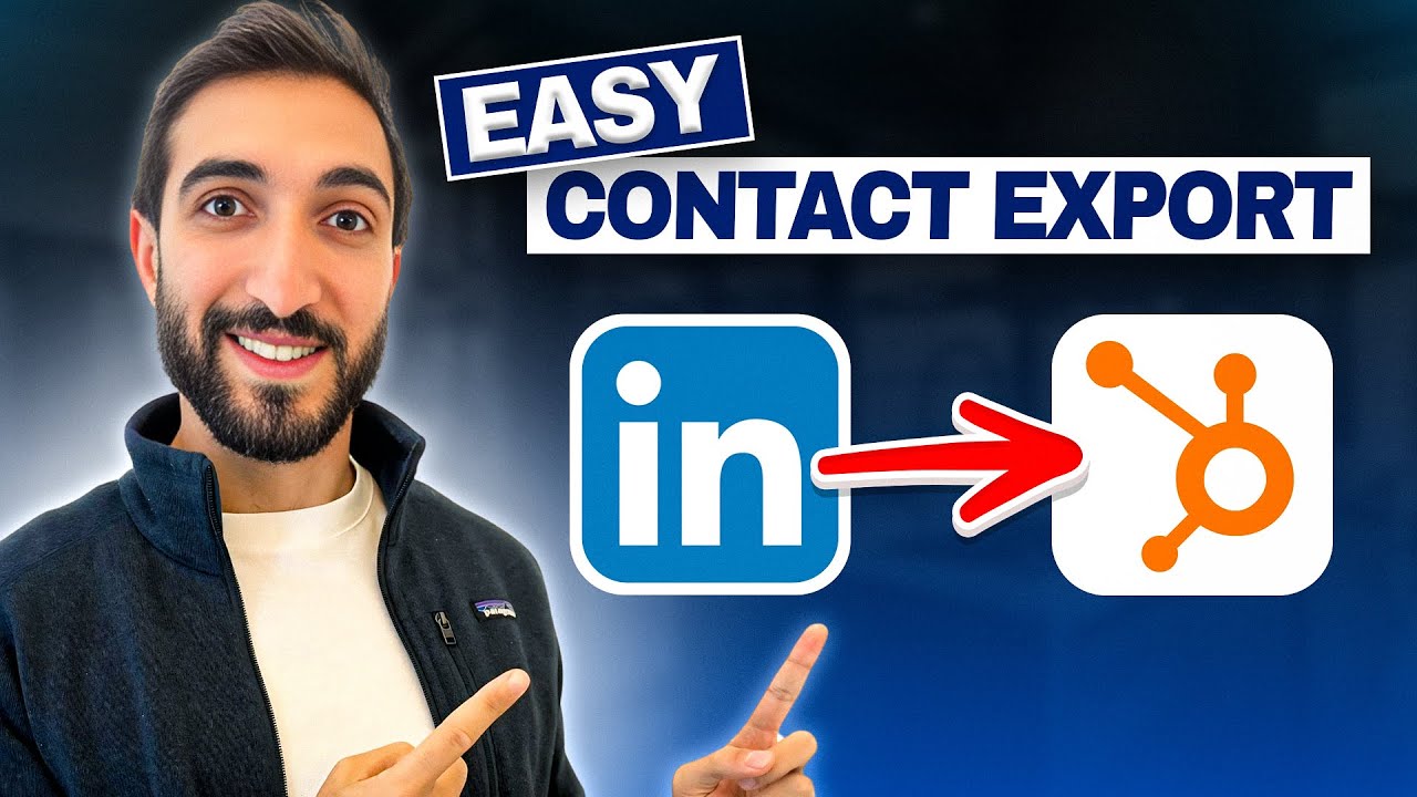 How to Export Contacts From LinkedIn to HubSpot
