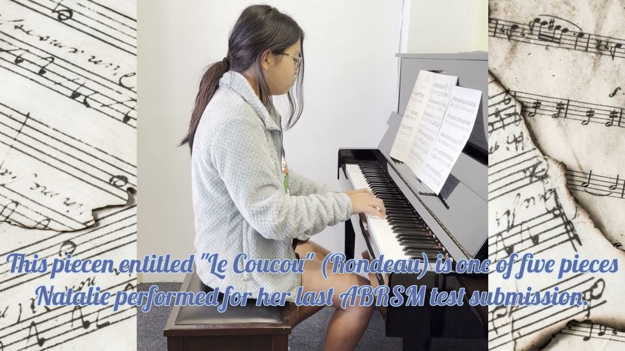 Piano Student Earns "Student Of The Month" For January 2026