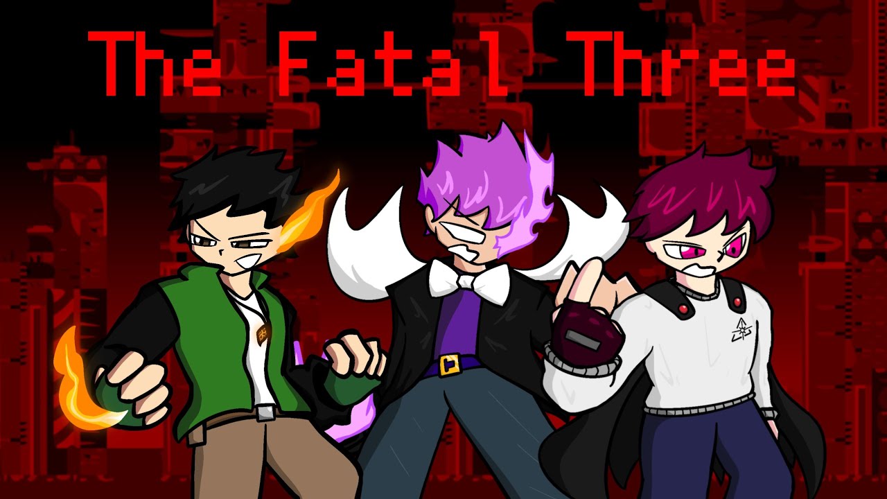 The Fatal Three [Friday Night Funkin Mashup Collab] (UNRESPONSIVE/FATALITY/CODE OF TERROR x MORE!!)