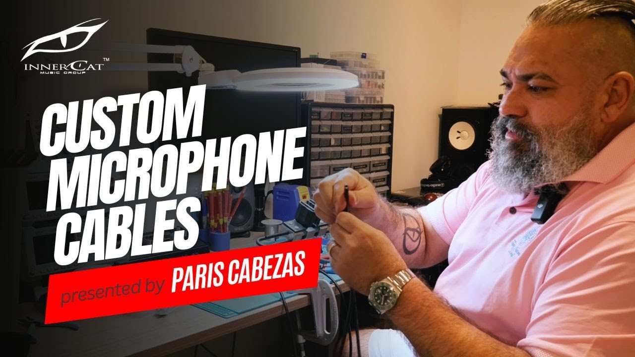 InnerCat Lab with Paris Cabezas: Creating Custom Microphone Cables 🎤