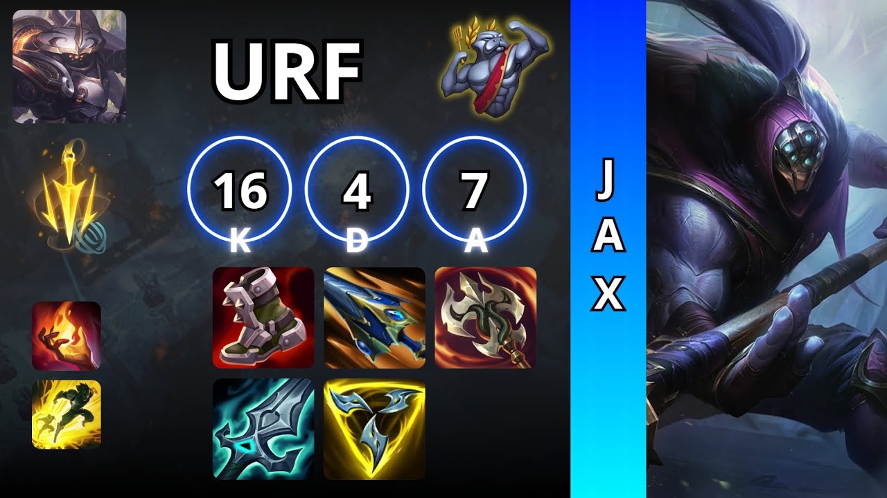 🪓 Jax URF Gameplay &ndash; Infinite Counter Strike | League of Legends