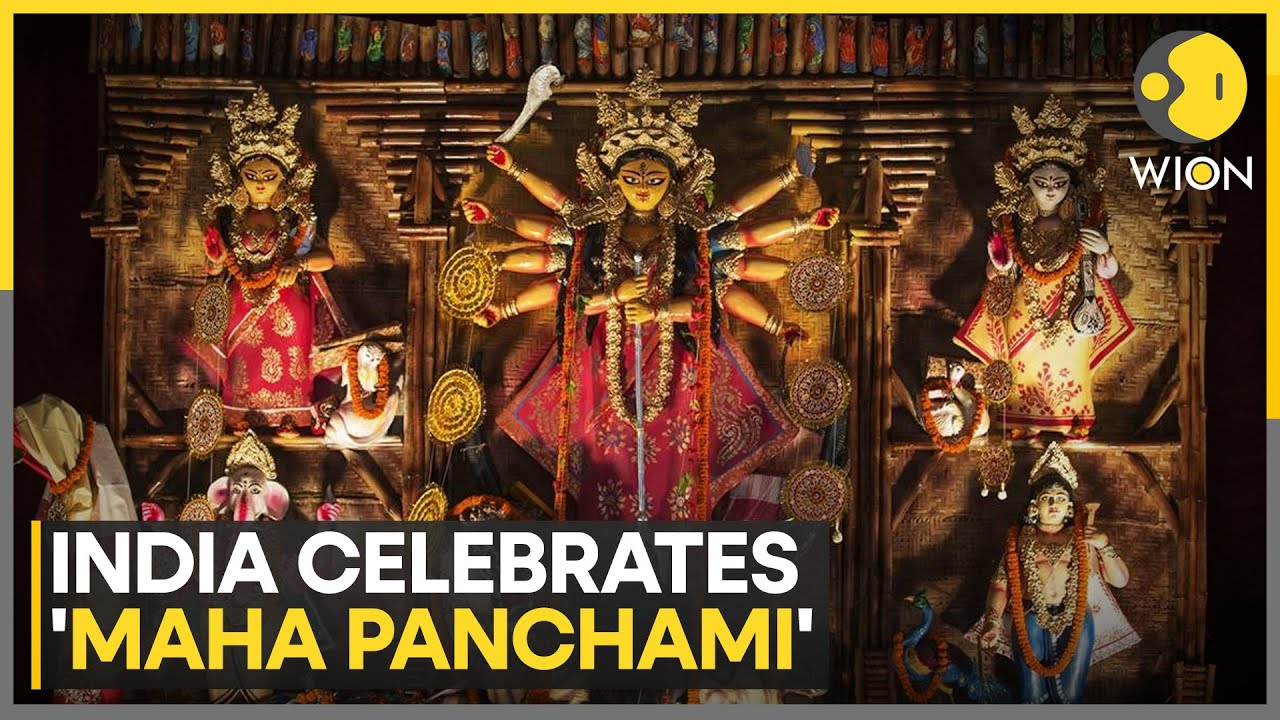 Thousands Gather Across Kolkata to Celebrate the Beginning Of Grand Durga Puja Festivities | WION