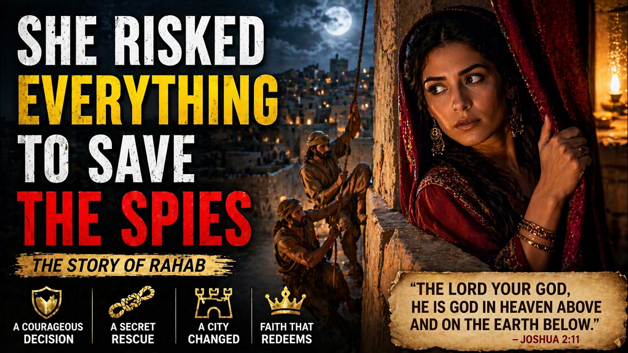 RAHAB - The HARLOT God Loved - The shocking faith of Rahab | The Story you never knew! #Rahab