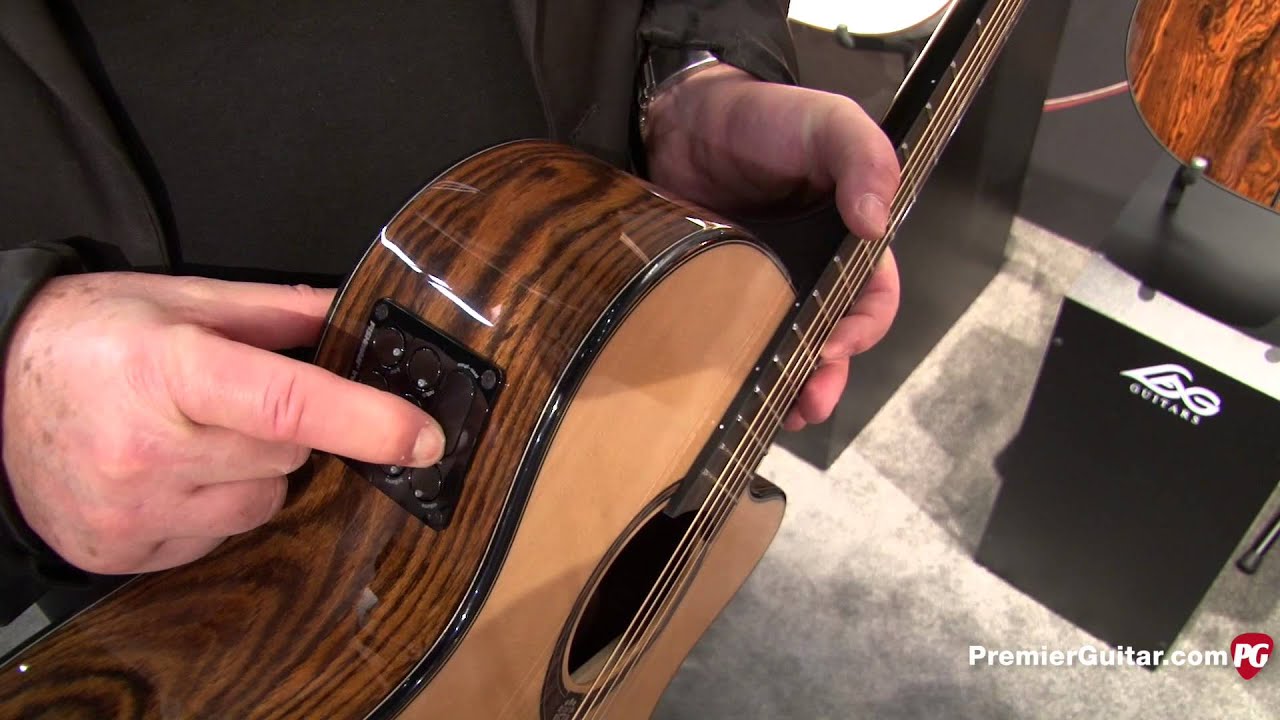 NAMM '15 - Lâg Guitars Tramontane Snakewood Demo