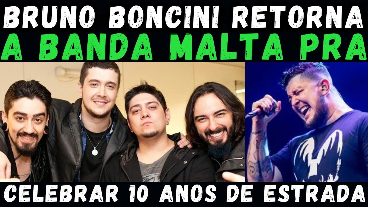 Banda Malta festeja 10 anos de trajetória e reencontro com Bruno Boncini