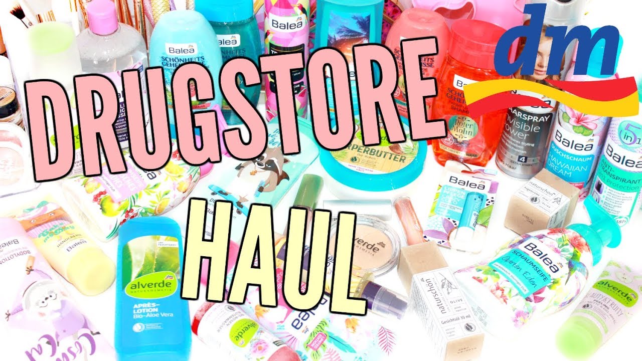 SPRING DM DRUGSTORE HAUL | ALVERDE & BALEA