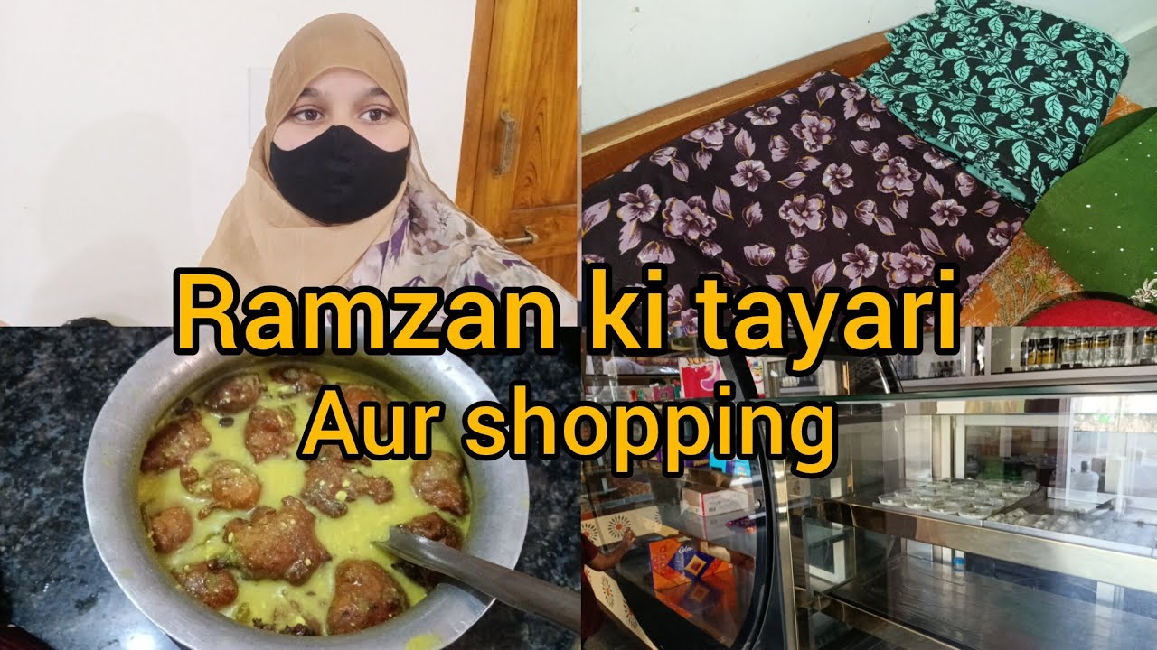 Hyderabadi mom Ramzan ki tayari aur shopping 🛍️ start daily vlog 