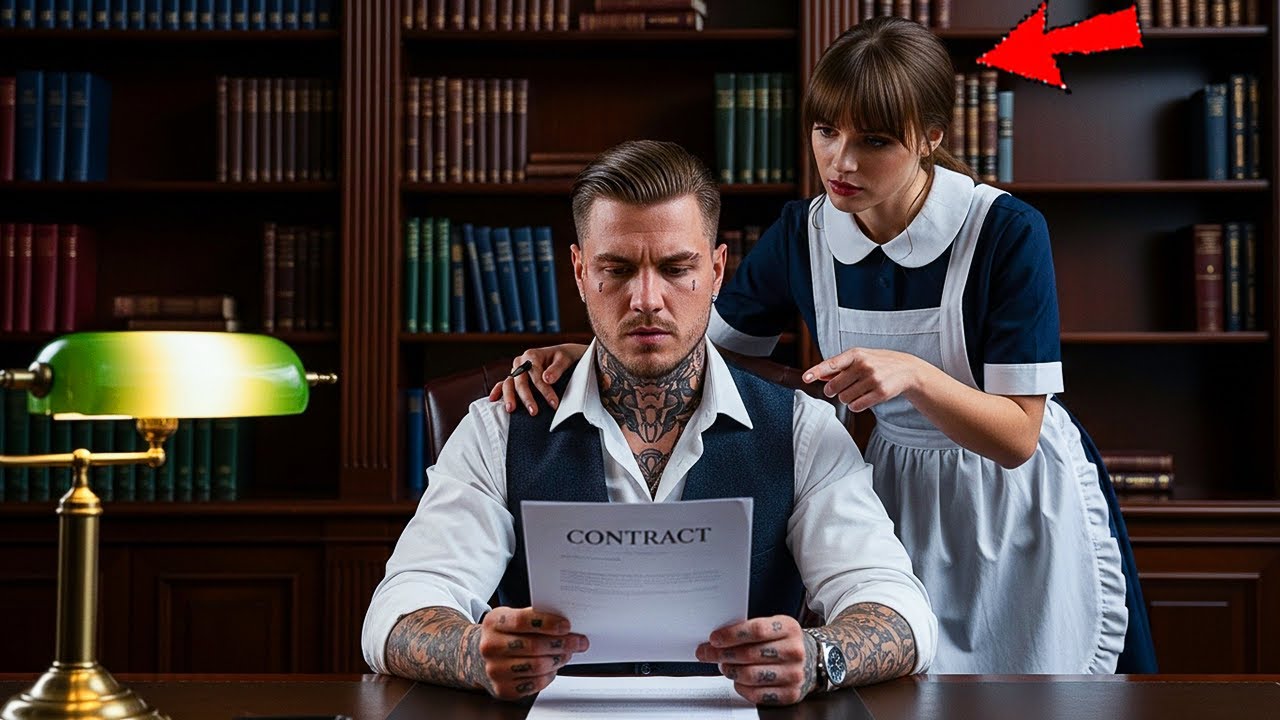 The Mafia Boss Was About to Sign His Ruin—Until His Maid Spotted One Line That Changed It All