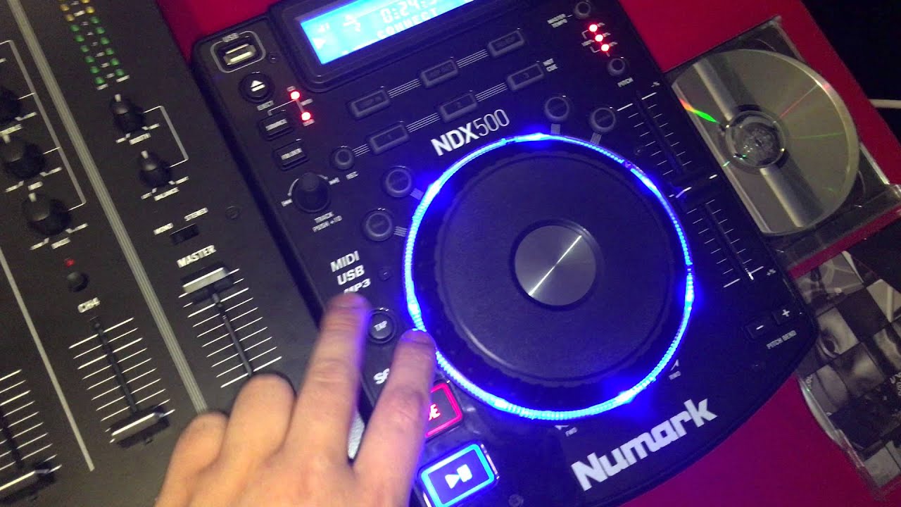 Numark NDX500 & Numark M6 Usb Mixer ( My Setup Overlook)