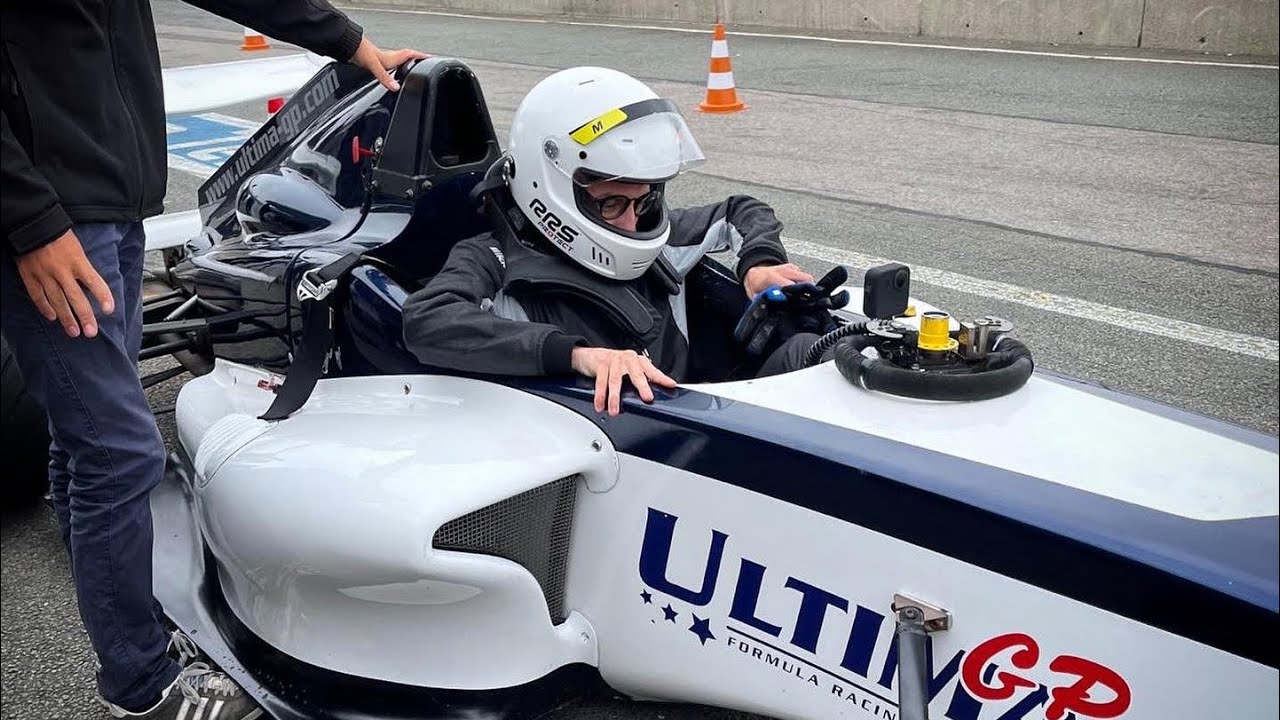 Ma première fois en monoplace 🤩Formule 4 circuit de Croix-en-Ternois