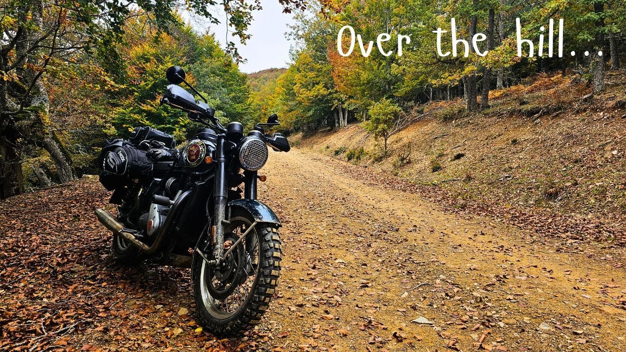 Sierra De La Demanda on a BSA Goldstar 650