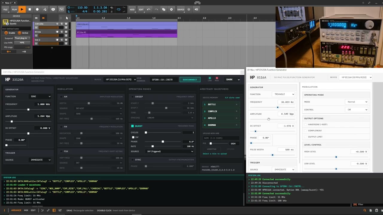 VST Plugin that controls function generators