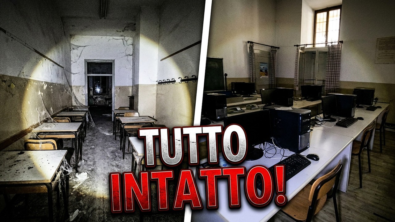 Troviamo Ancora Tutto all'Interno di Questo Collegio Abbandonato: Parte-1