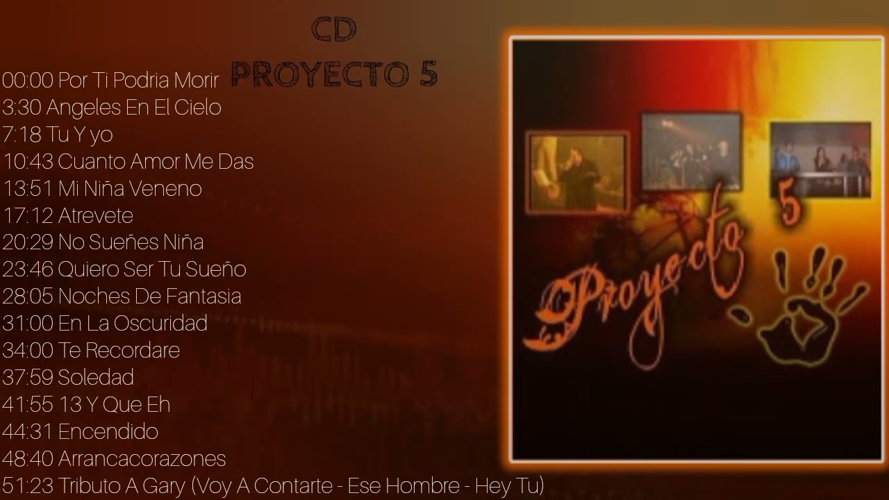 PROYECTO 5 ENGANCHADOS CD #PROYECTO5