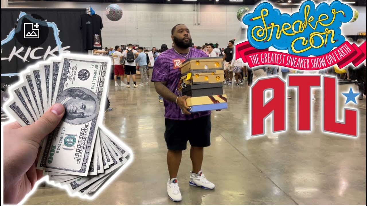 BUYING EVERY EXPENSIVE SNEAKER I SEE AT SNEAKER CON ATLANTA!