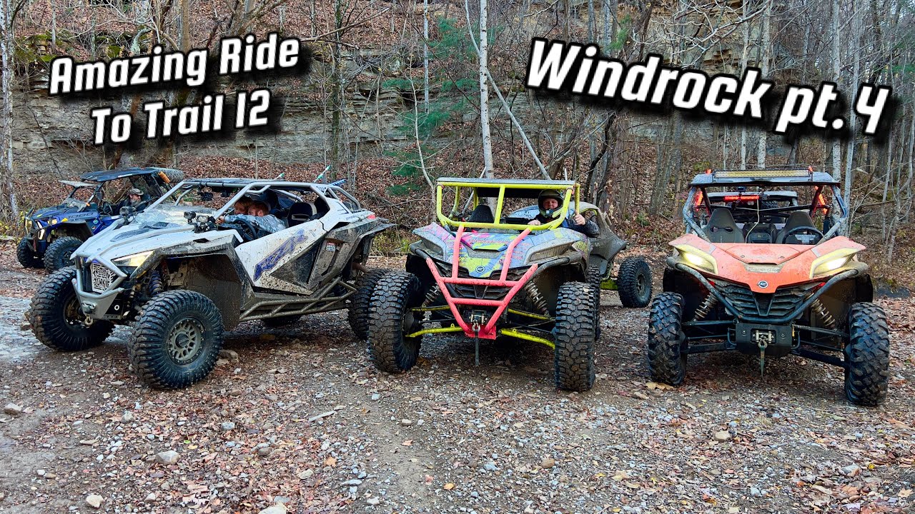 Polaris RZR, CFMOTO ZFORCE, Segway Villain Ascend the Mountain to Trail 12 at Windrock