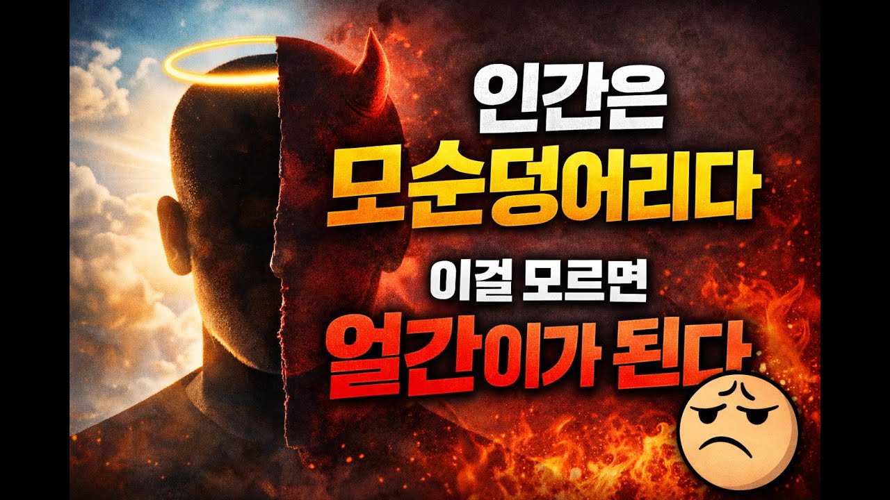 인간은 모순덩어리다, 이걸 모르면 얼간이가 된다