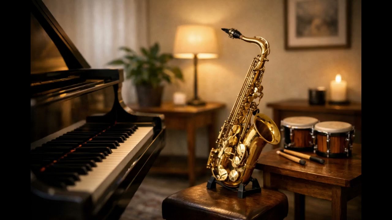 Midnight Pages| Chill Jazz Instrumental for Study & Work