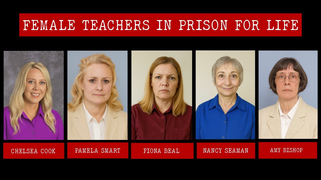 7 Female Teachers Sentenced to Life for Murder | Full List & Shocking Crimes