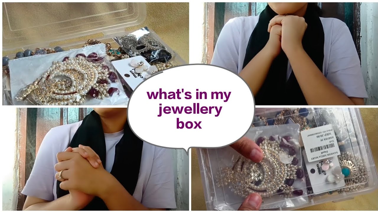 What's in my jewellery box 🎁 .