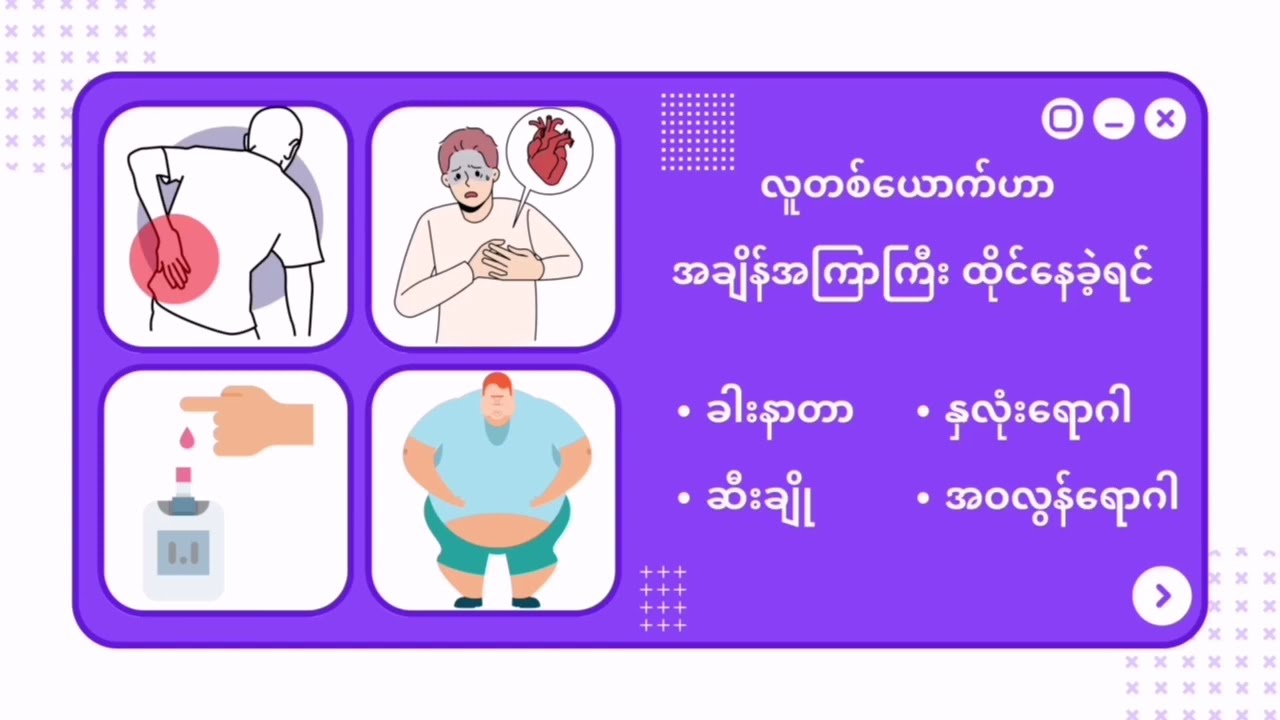 အထိုင်များခြင်းကြောင့်  ဘာပြဿနာတွေ ဖြစ်လာနိုင်မလဲ။