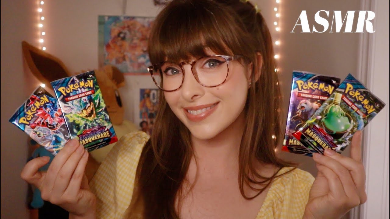 ASMR 🌟 3 HOUR Twilight Masquerade Pokemon Card Opening! 🌟 (( Alt Art Eevee Hunt ))