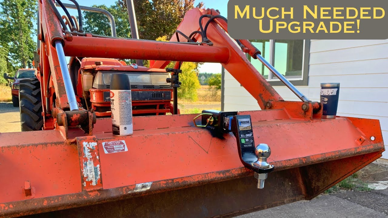 I Should Have Done This Sooner! Tractor hitch Install