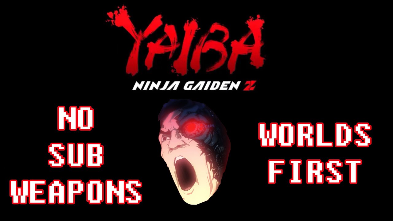 YAIBA: NINJA GAIDEN Z - NO SUBWEAPONS - HELL DIFFICULTY (NEW GAME) - WORLDS FIRST