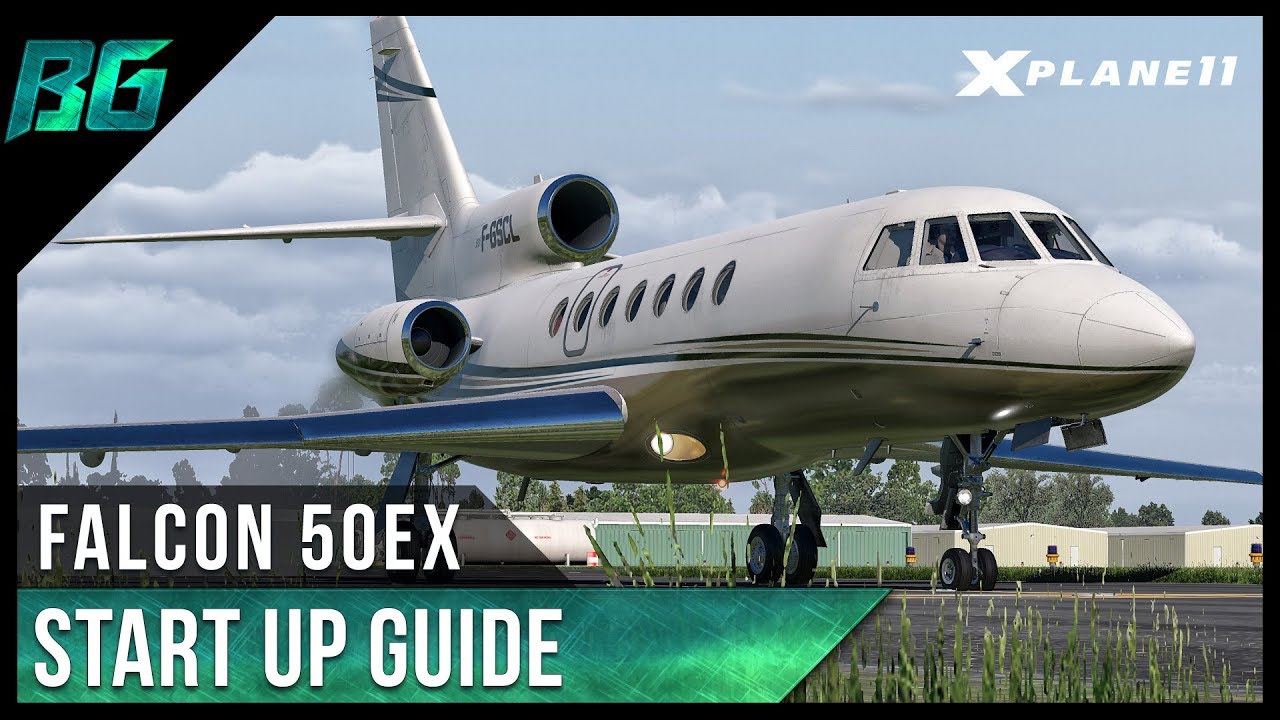 Carenado Falcon 50EX - Start Up (Tutorial) | X-Plane 11