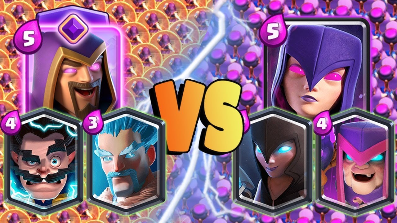 EVOLVED WIZARD TEAM 🆚 WITCH TEAM - 3v3
