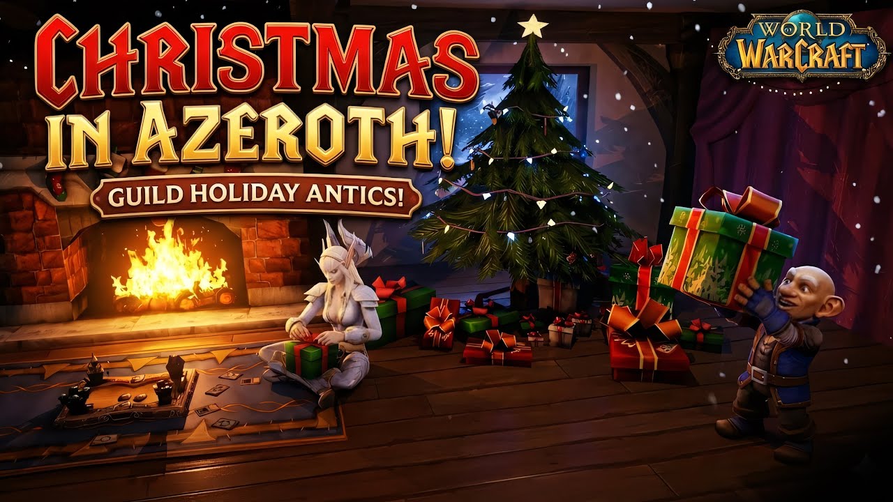 Lovely Christmas in World of Warcraft🎄(World of Warcraft 3D Animation)