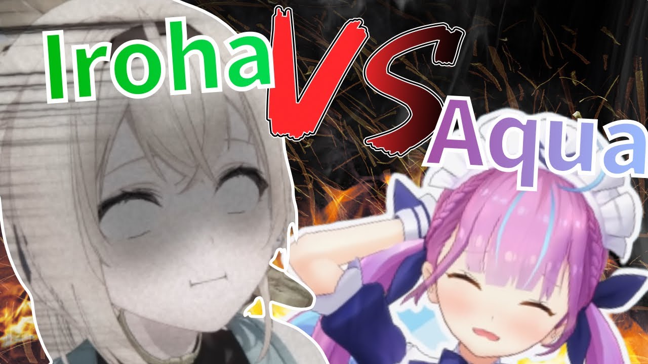 Iroha was revealed her Opantsu color by Aqua again!?【Hololive Clips | Eng Sub】