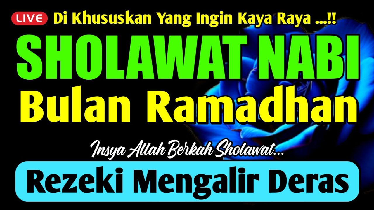 SHOLAWAT PENARIK REZEKI PALING MUSTAJAB, SHOLAWAT NABI MUHAMMAD SAW, Sholawat Jibril Paling Merdu