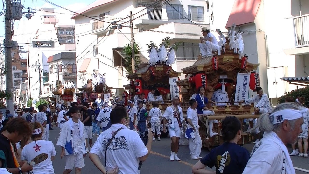 2017/8/6 東成区民まつり だんじりパレード-2-