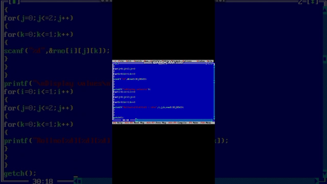 3D Array in C Programming.Multidimensional array