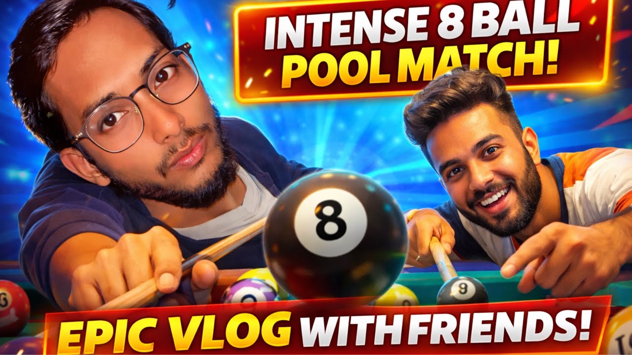 Aakhri Ball = Izzat Ya Beizzati 😈 | 8 Ball Pool With Friend