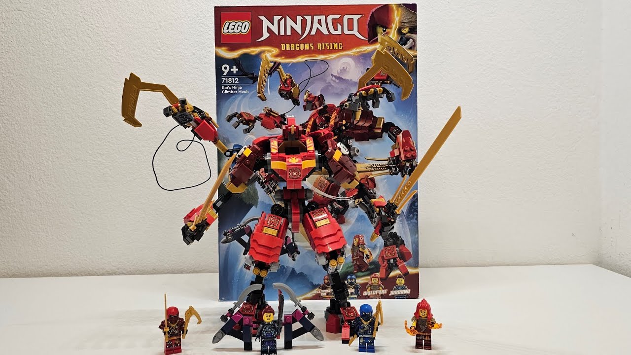 Review!LEGO Ninjago 71812 Kai's Ninja Climber Mech