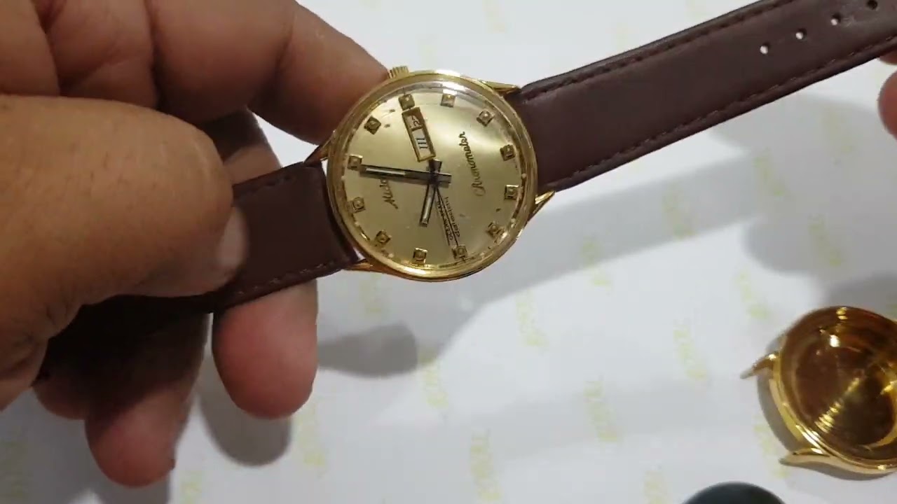 JAM BEKAS BERKWALITAS MIDO KULIT 8439 AUTOMATIC CLASIK MESIN ORIGINAL ETA SWIS GARANSI MESIN 1 BULAN