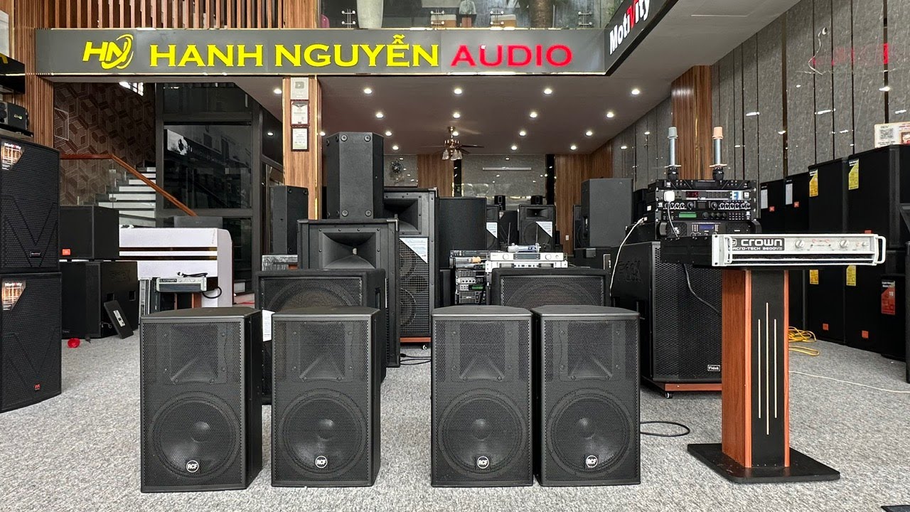 Loa ch&acirc;u &acirc;u RCF C3110. Bass 25 Made in ITALl. Crown 3600. Đt 0936.583.140//0368.028.299