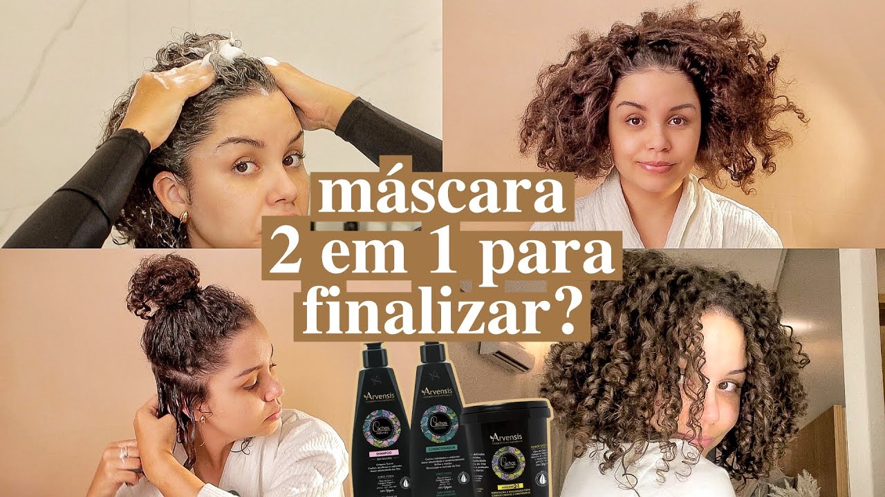 ROTINA COMPLETA SÓ COM ARVENSIS CACHOS NATURAIS! ✨