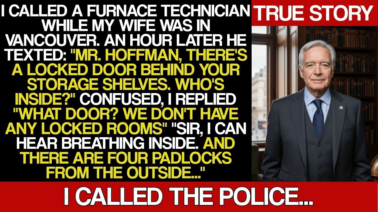 I Called A Furnace Repair Technician While My Wife Was Away. He Texted Me: 