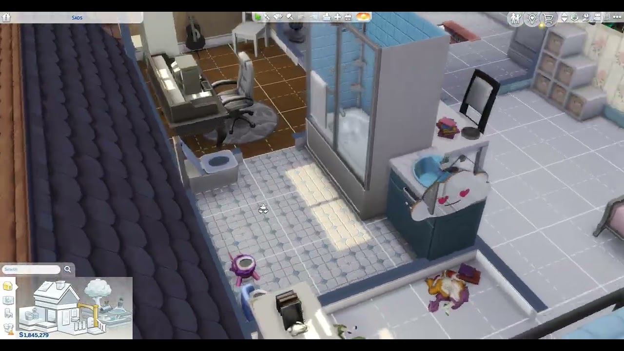 The Sims 4 - 8 person family house tour - Made by me